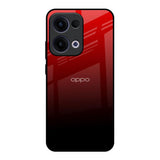 Maroon Faded Oppo Reno13 5G Glass Back Cover Online