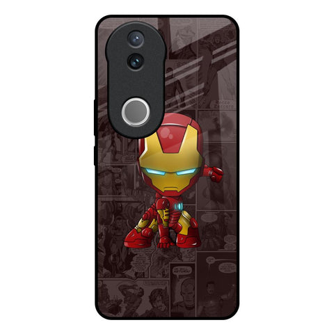 Angry Baby Super Hero Vivo V50 5G Glass Back Cover Online