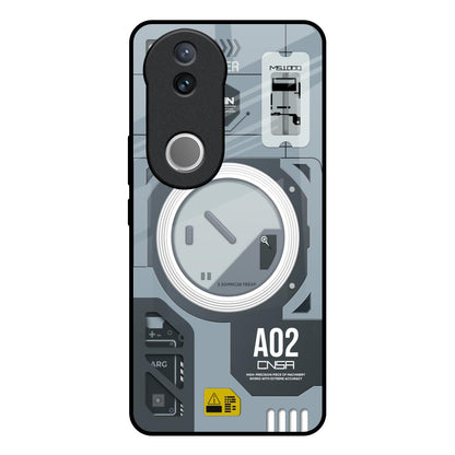 Modern Technology Vivo V50 5G Glass Back Cover Online
