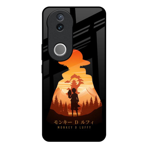 Luffy One Piece Vivo V50 5G Glass Back Cover Online