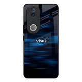 Blue Rough Abstract Vivo V50 5G Glass Back Cover Online
