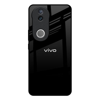 Jet Black Vivo V50 5G Glass Back Cover Online