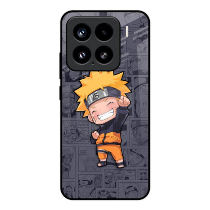 Orange Chubby Mi 15 5G Glass Back Cover Online