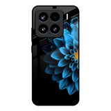 Half Blue Flower Mi 15 5G Glass Back Cover Online