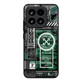 Green Camo Circuit Mi 15 5G Glass Back Cover Online