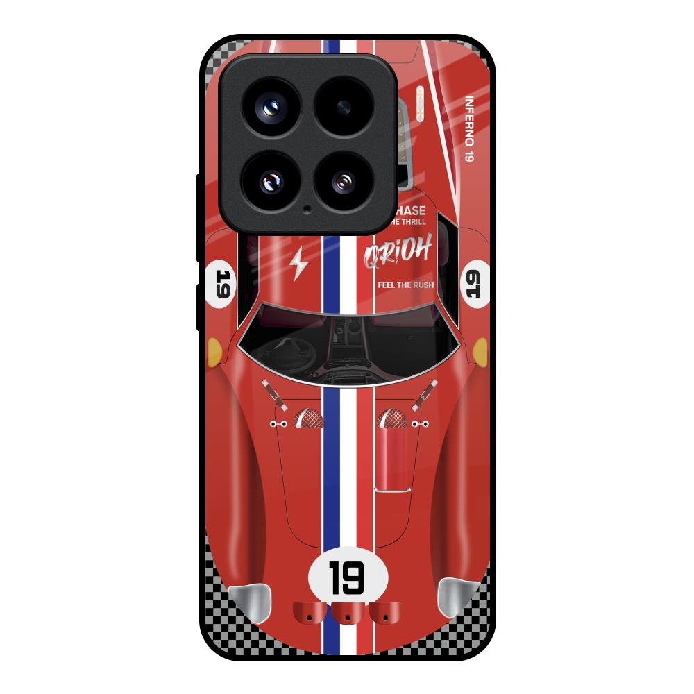 Racing Vintage Mi 15 5G Glass Back Cover Online