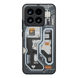 Retro Futuristic Mi 15 5G Glass Back Cover Online