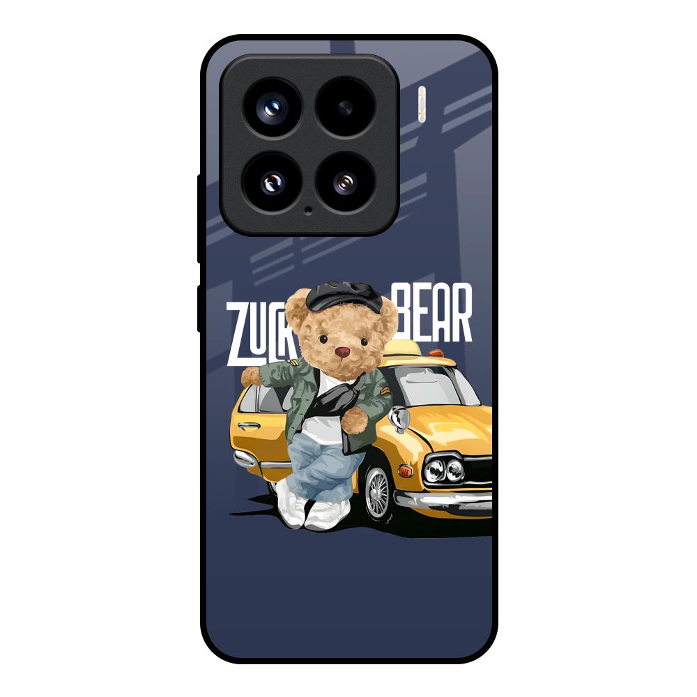 Adventurous Bear Mi 15 5G Glass Back Cover Online