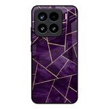 Geometric Purple Mi 15 5G Glass Back Cover Online