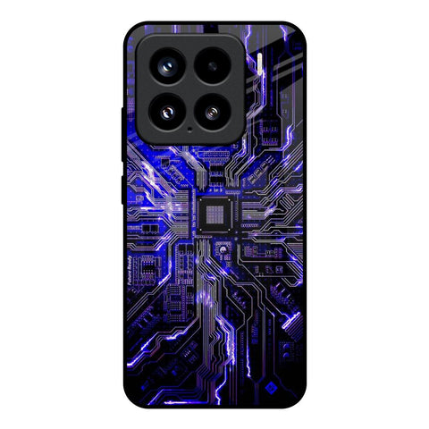 Techno Color Pattern Mi 15 5G Glass Back Cover Online