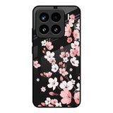 Black Cherry Blossom Mi 15 5G Glass Back Cover Online
