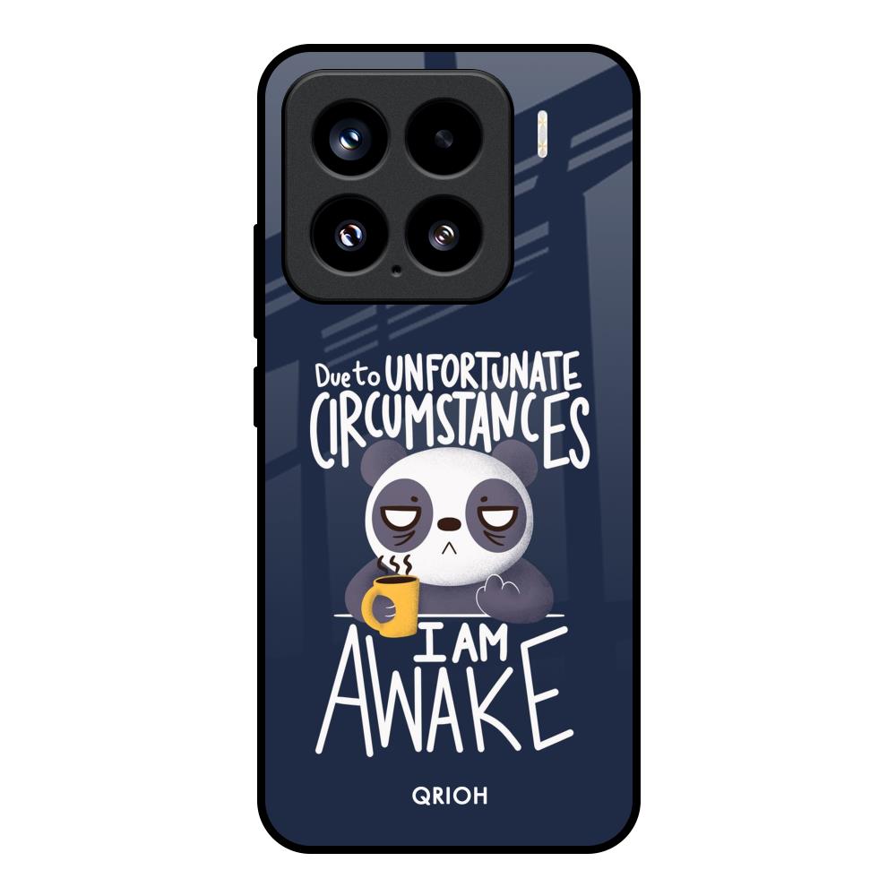 Struggling Panda Mi 15 5G Glass Back Cover Online