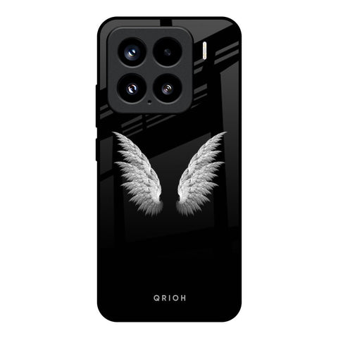 White Angel Wings Mi 15 5G Glass Back Cover Online