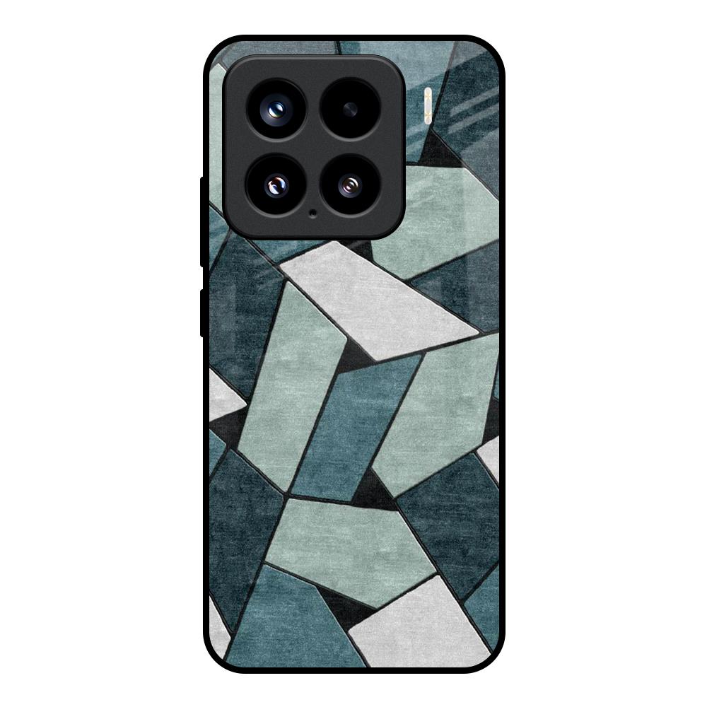 Abstact Tiles Mi 15 5G Glass Back Cover Online
