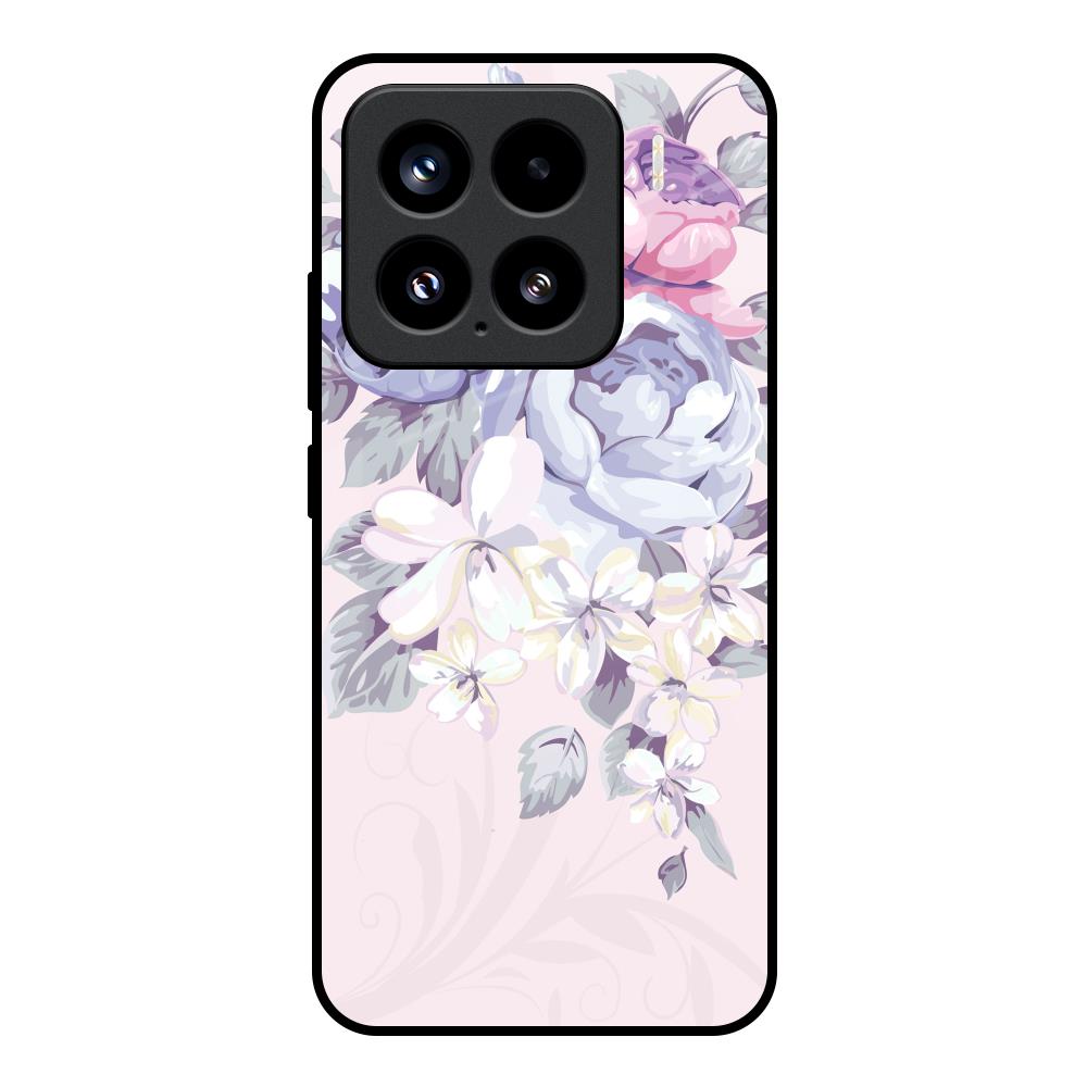 Elegant Floral Mi 15 5G Glass Back Cover Online