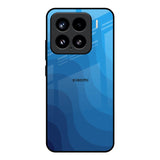 Blue Wave Abstract Mi 15 5G Glass Back Cover Online