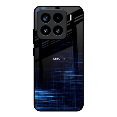 Blue Scratch Mi 15 5G Glass Back Cover Online
