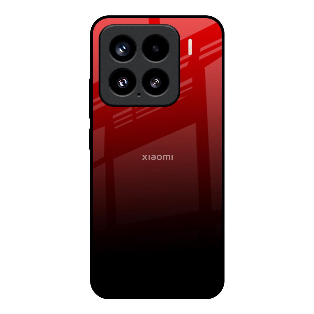 Maroon Faded Mi 15 5G Glass Back Cover Online