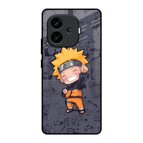 Orange Chubby iQOO Neo 10R 5G Glass Back Cover Online