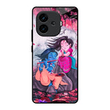 Radha Krishna Art iQOO Neo 10R 5G Glass Back Cover Online