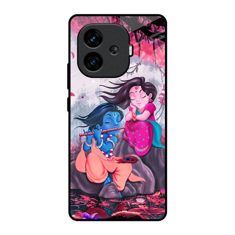 Radha Krishna Art iQOO Neo 10R 5G Glass Back Cover Online