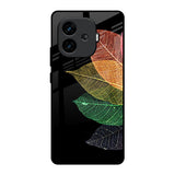Colorful Leaves iQOO Neo 10R 5G Glass Back Cover Online