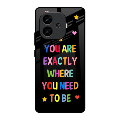 Magical Words iQOO Neo 10R 5G Glass Back Cover Online