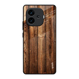 Timber Printed iQOO Neo 10R 5G Glass Back Cover Online