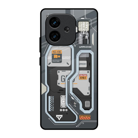 Retro Futuristic iQOO Neo 10R 5G Glass Back Cover Online