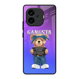 Gangsta Bear iQOO Neo 10R 5G Glass Back Cover Online