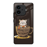 Tea With Kitty iQOO Neo 10R 5G Glass Back Cover Online
