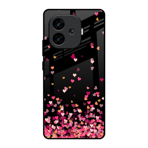 Heart Rain Fall iQOO Neo 10R 5G Glass Back Cover Online