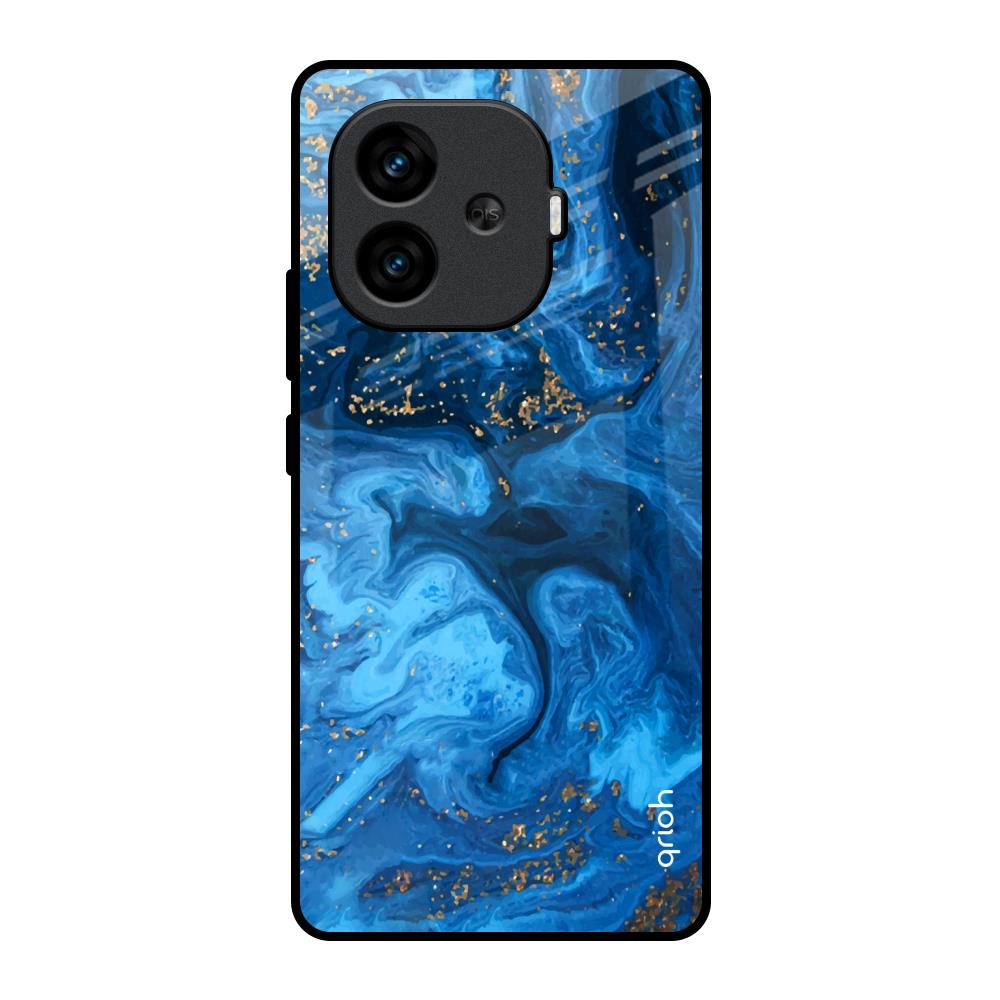 Gold Sprinkle iQOO Neo 10R 5G Glass Back Cover Online