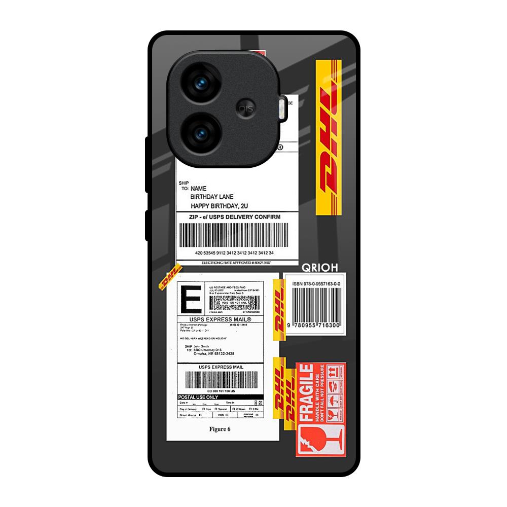 Cool Barcode Label iQOO Neo 10R 5G Glass Back Cover Online