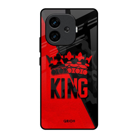 I Am A King iQOO Neo 10R 5G Glass Back Cover Online