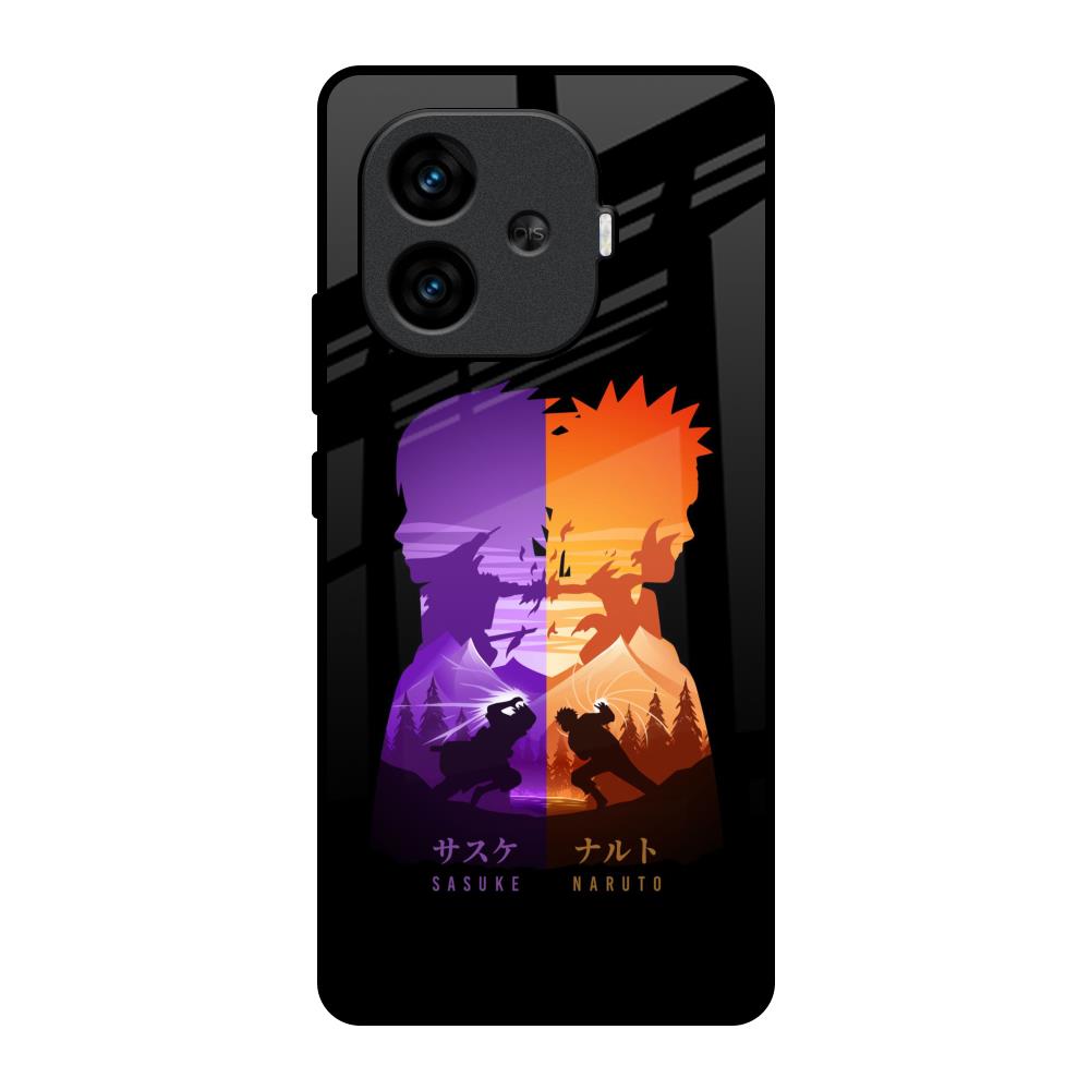 Minimalist Anime iQOO Neo 10R 5G Glass Back Cover Online