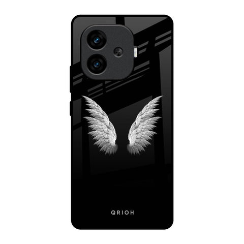 White Angel Wings iQOO Neo 10R 5G Glass Back Cover Online