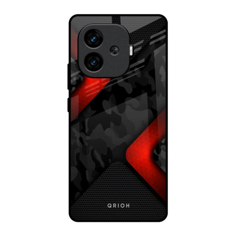 Modern Camo Abstract iQOO Neo 10R 5G Glass Back Cover Online