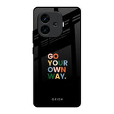 Go Your Own Way iQOO Neo 10R 5G Glass Back Cover Online