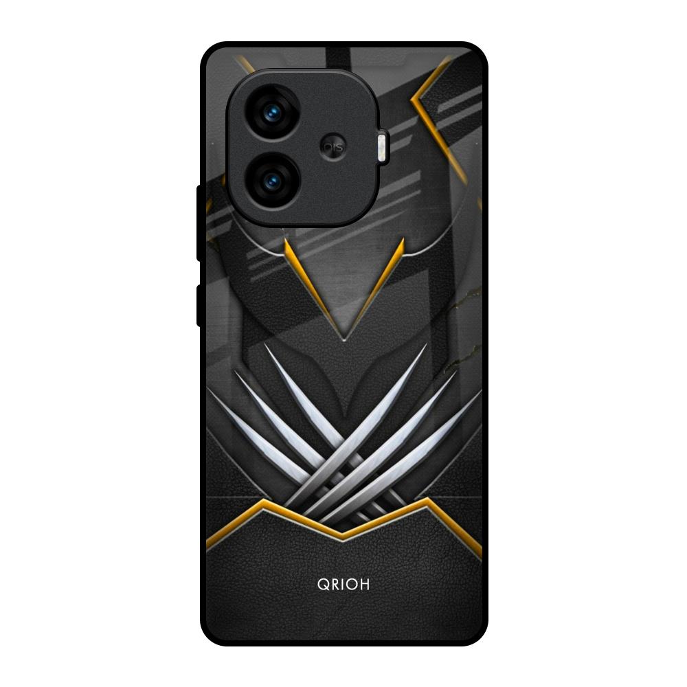 Black Warrior iQOO Neo 10R 5G Glass Back Cover Online