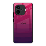 Wavy Pink Pattern iQOO Neo 10R 5G Glass Back Cover Online