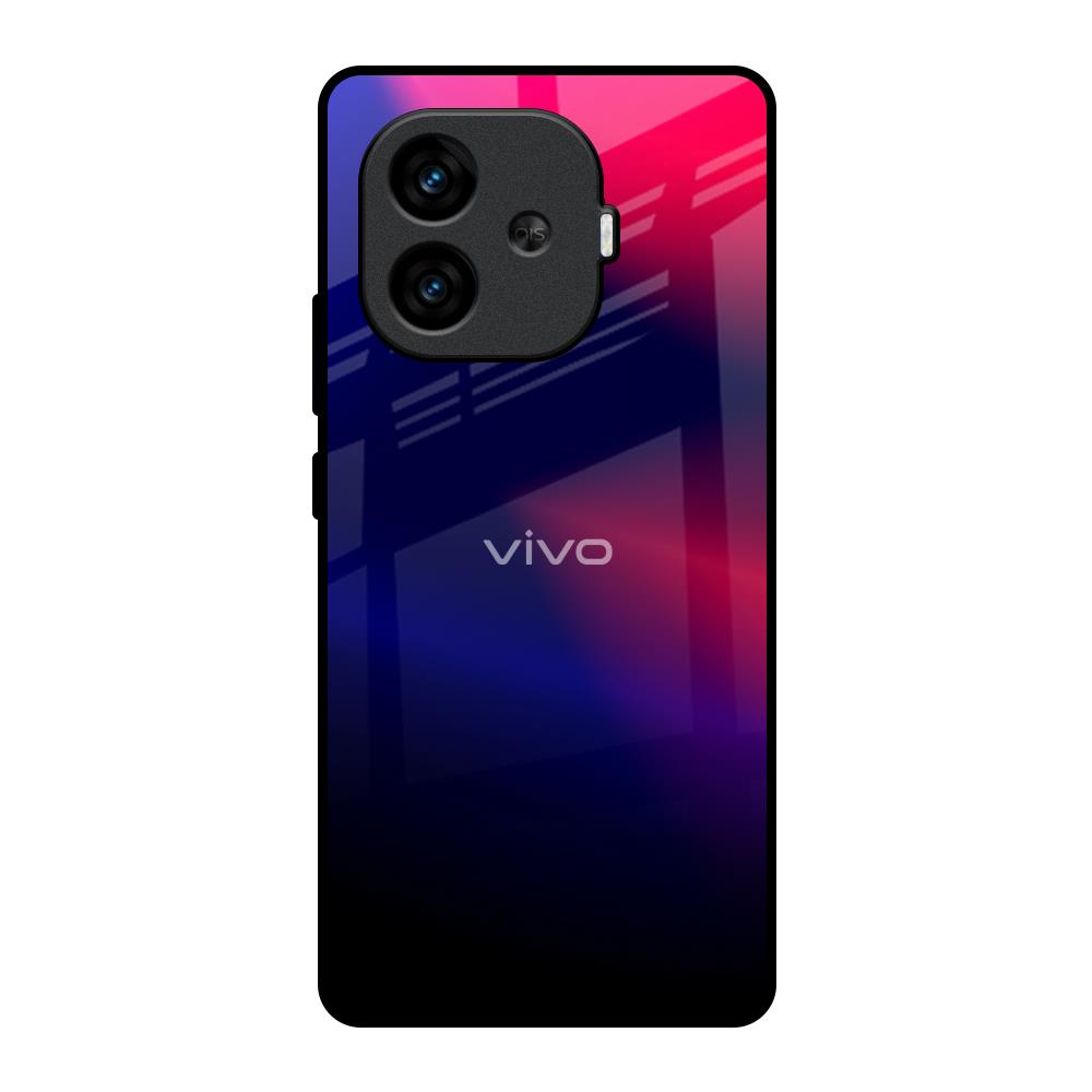 Blue Ombre iQOO Neo 10R 5G Glass Back Cover Online
