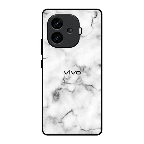 Satin White Marble iQOO Neo 10R 5G Glass Back Cover Online
