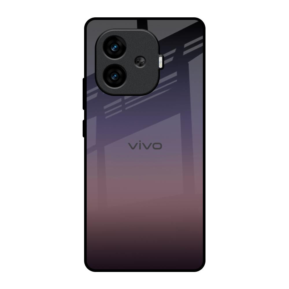 Grey Ombre iQOO Neo 10R 5G Glass Back Cover Online
