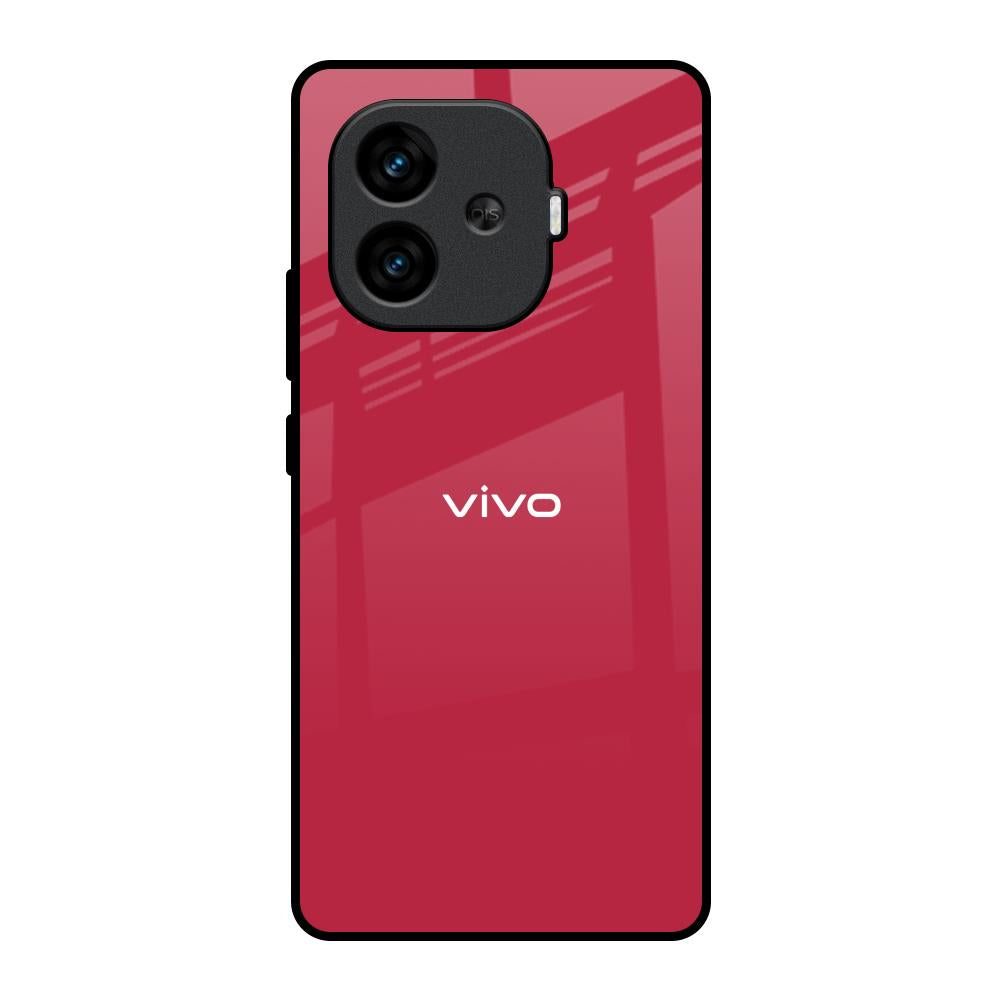 Solo Maroon iQOO Neo 10R 5G Glass Back Cover Online