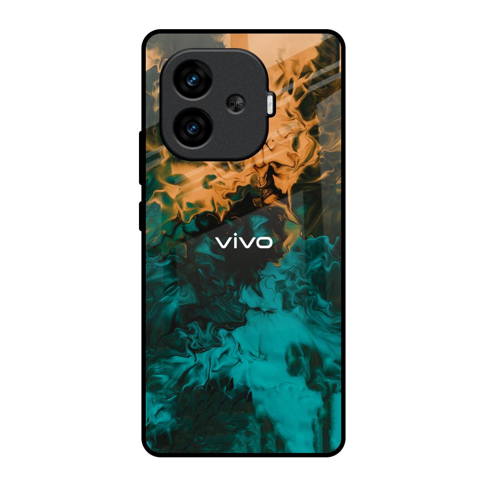 Watercolor Wave iQOO Neo 10R 5G Glass Back Cover Online
