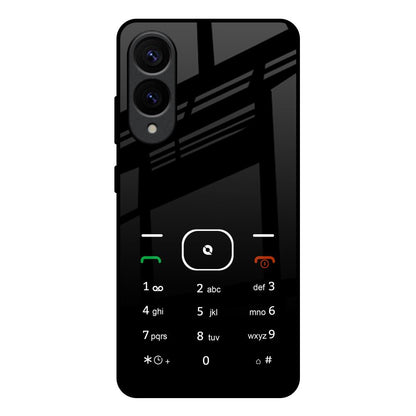 Classic Keypad Pattern Samsung Galaxy S25 Edge 5G Glass Back Cover Online