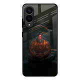 Lord Hanuman Animated Samsung Galaxy S25 Edge 5G Glass Back Cover Online
