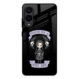 Touch Me & You Die Samsung Galaxy S25 Edge 5G Glass Back Cover Online