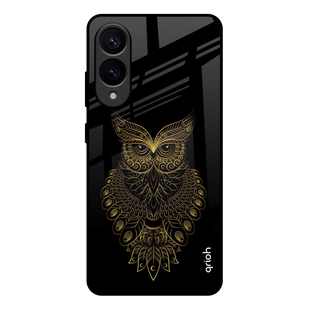 Golden Owl Samsung Galaxy S25 Edge 5G Glass Back Cover Online